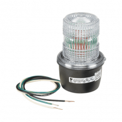 Luz de advertencia LED serie Streamline, 120 Vca, montaje tipo t, clar