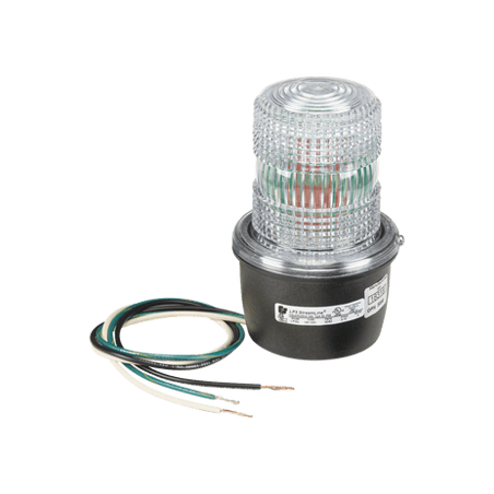 Luz de advertencia LED serie Streamline, 120 Vca, montaje tipo t, clar