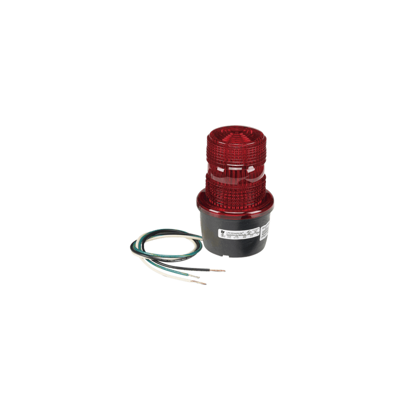 Luz de advertencia LED serie Streamline, 120 Vca, montaje tipo t, rojo