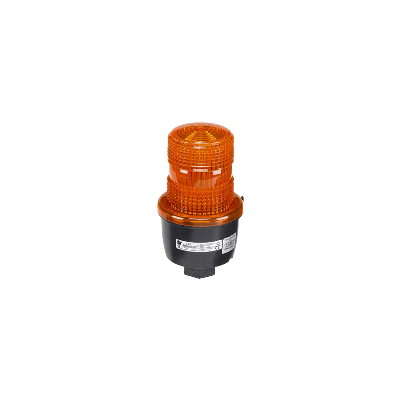 Luz de advertencia LED serie Streamline, 12- 48 Vcc, ambar