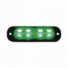Luz Perimetral , 4 LEDs Ultra Brillantes, color Verde