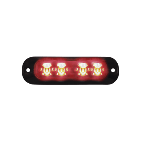 Luz Perimetral , 4 LEDs Ultra Brillantes, color Rojo