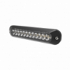 Luz perimetral , 12 LEDs Ultra Brillantes, color Ambar / Claro