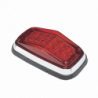Luz de advertencia 8 X 4, Color Rojo, IP67, SAE, Ideal para Ambulancia