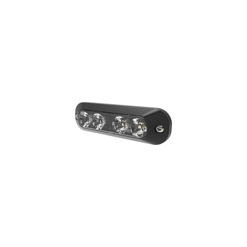 Luz perimetral, 4 LEDs Ultra Brillantes, color Azul / Claro