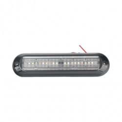 Luz Auxiliar Ultra Brillante  IP67 de 18 LEDs, Color Rojo/Azul/Ambar,