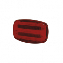 Luz de advertencia led roja magnetica