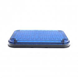 Luz de advertencia de 9x7, Color Azul, Ideal para Ambulancias