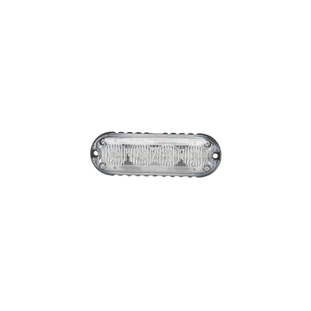 Luz Auxiliar Para Motocicletas , 4 LEDs Ultra Brillantes, color Rojo