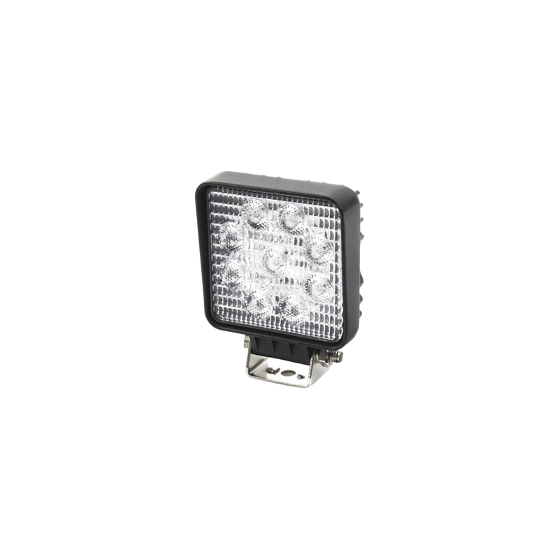 Luz de trabajo ultra brillante, 9 LED, 1500 lumen, 12-24 Vcc