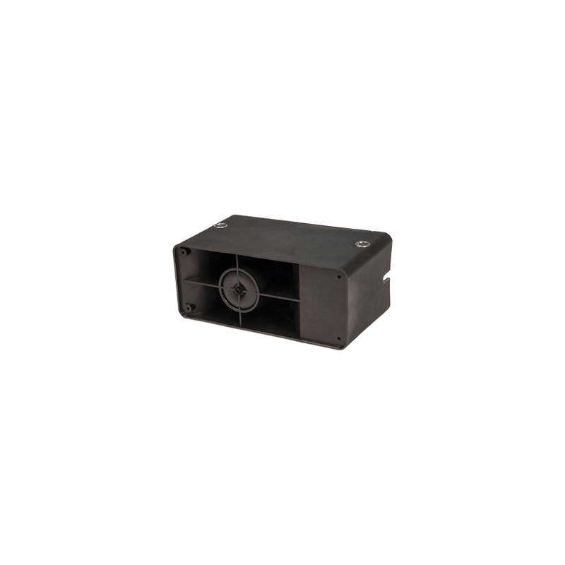 Alarma de reversa vehicular con montaje universal, 12-24 Vcc, 117 dBA