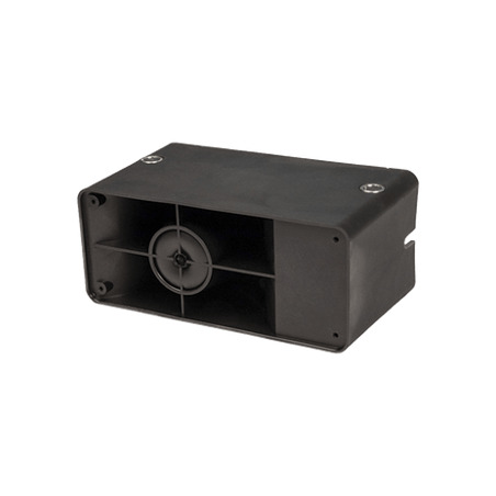 Alarma de reversa vehicular con montaje universal, 12-24 Vcc, 117 dBA