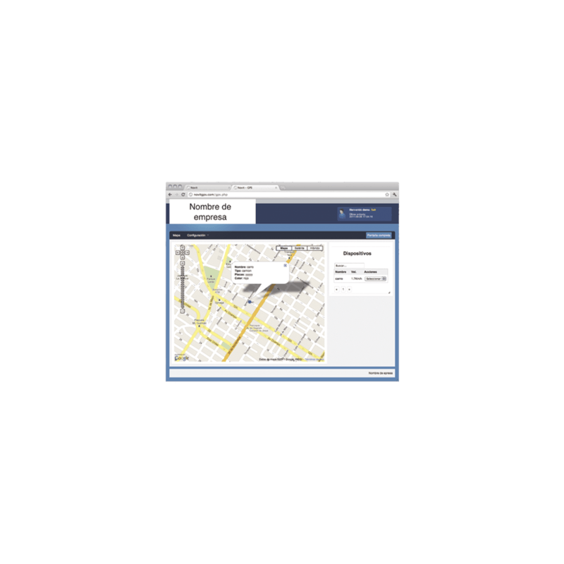 Licencia anual para 1 localizador GPS para plataforma Novit