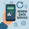 Renovacion de servicio para servicio de datos Telcel ( solo compatible