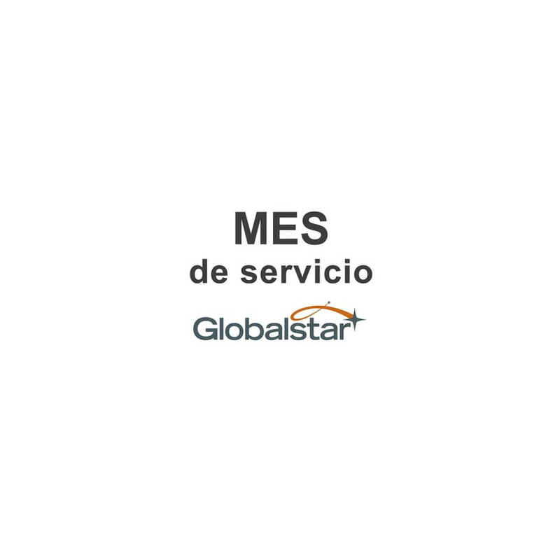 Servicio Mensual del Uso de Satélites GLOBALSTAR