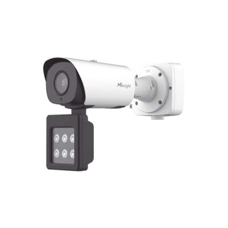 Cámara Bullet Inteligente con IA, Luz Suplementaria y Reconocimiento V