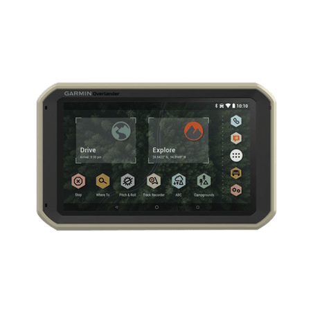 Navegador Overlander, pantalla táctil de 7 pulgadas bajo Estándar Mili