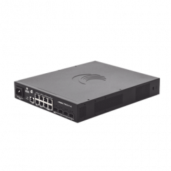 Switch cnMatrix TX1012-AC-P PoE Ideal para WISP  / 8 Puertos Gigabit P