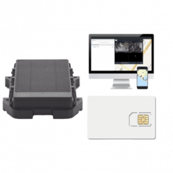 KIT Localizador 4G con carga solar / Semiautónomo / Rastreo de contene