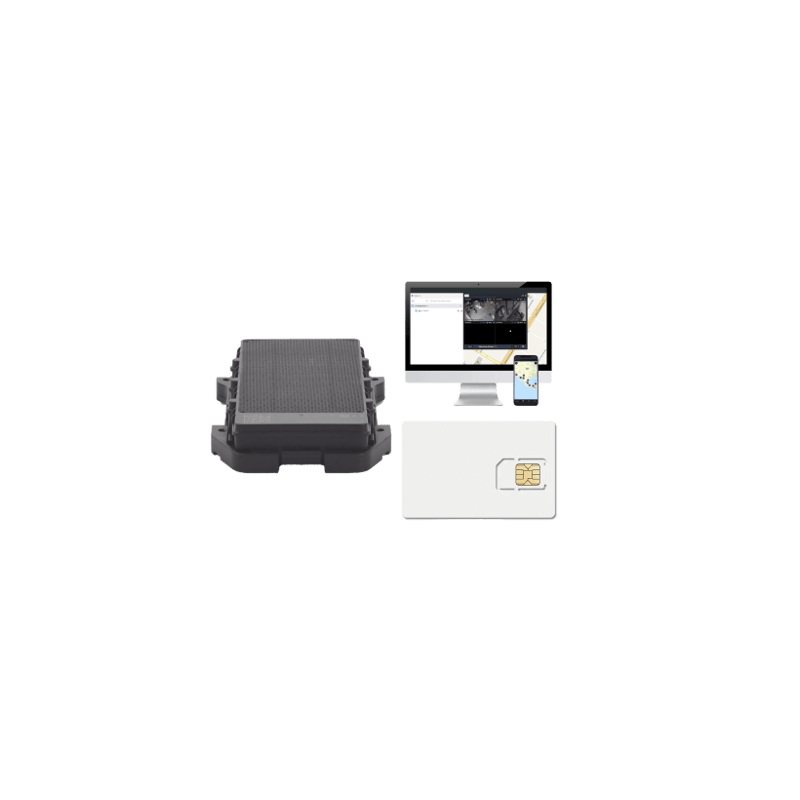 KIT Localizador 4G con carga solar / Semiautónomo / Rastreo de contene