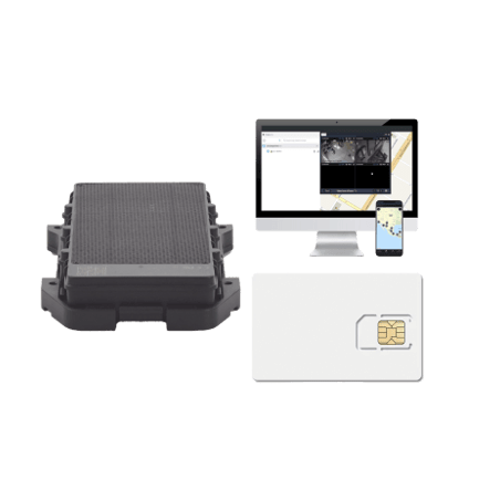 KIT Localizador 4G con carga solar / Semiautónomo / Rastreo de contene