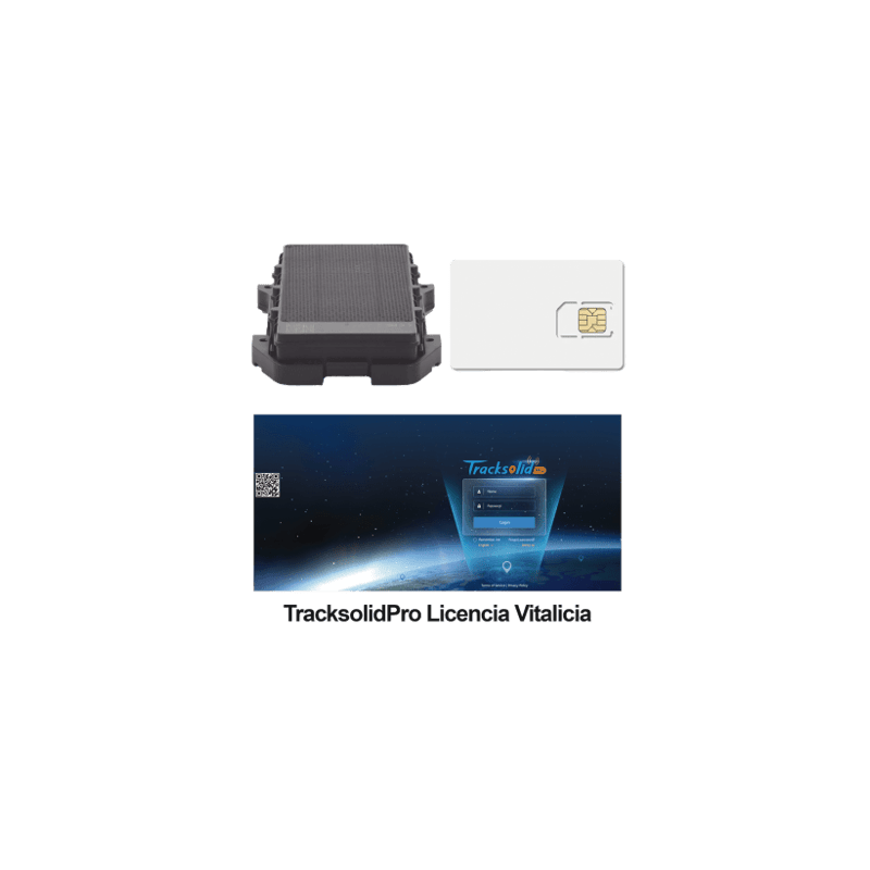 KIT Localizador 4G con carga solar / Semiautónomo / Rastreo de contene