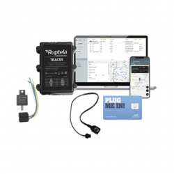 KIT Localizador Vehicular 2G y 4G IP67 / Rastreo / Conducción eficient