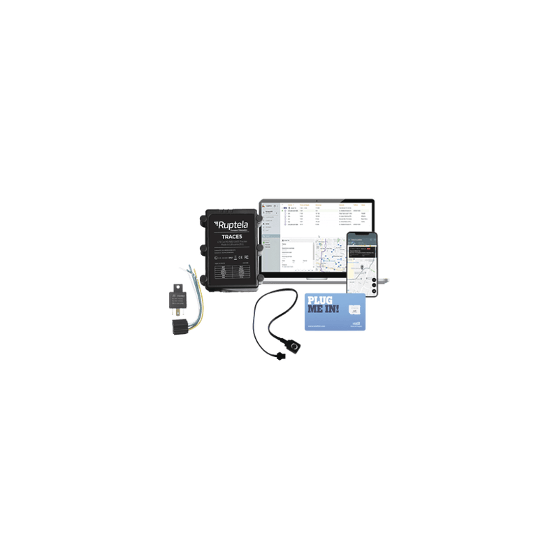 KIT Localizador Vehicular 2G y 4G IP67 / Rastreo / Conducción eficient