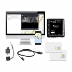 Kit de Localizador Vehicular 2G y 4G/ Rastreo / Conducción eficiente /