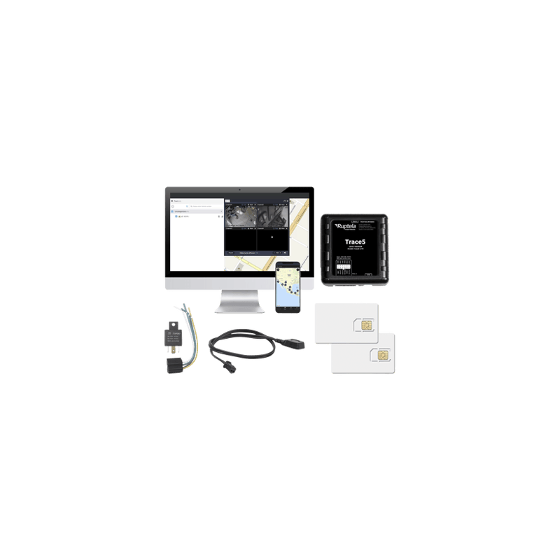 Kit de Localizador Vehicular 2G y 4G/ Rastreo / Conducción eficiente /