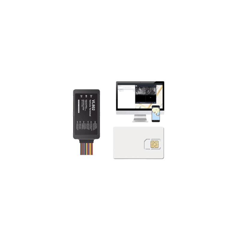 Kit localizador vehicular / 4G LTE / BLE / RS485 / Audio dos vias (req