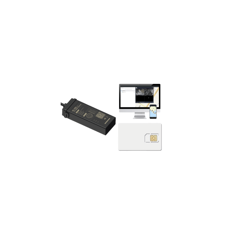 KIT GPS / Localizador para Vehiculos / 4G LTE CAT1 con Fallback a 2G/