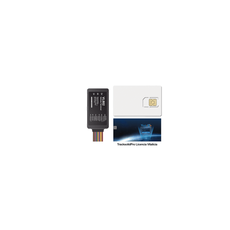 Kit localizador vehicular / 4G LTE / BLE / RS485 / Audio dos vias (req