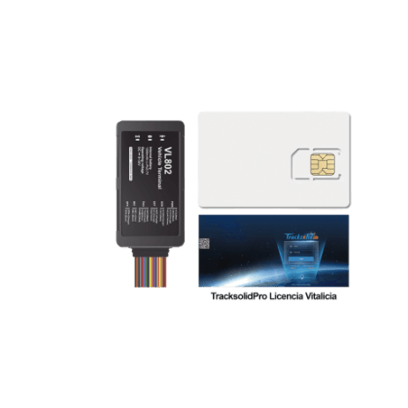 Kit localizador vehicular / 4G LTE / BLE / RS485 / Audio dos vias (req