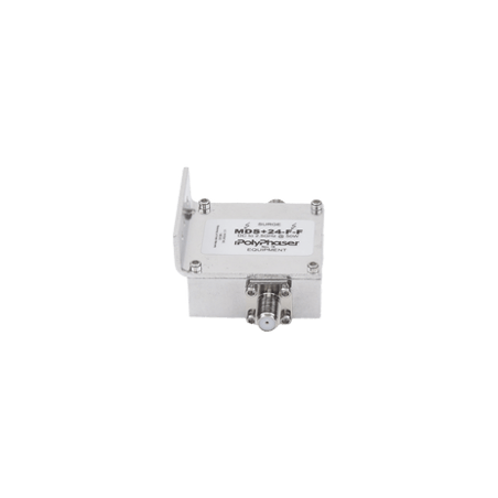 Protector RF Coaxial A 75 Ohms 24VDC Con Conector F Hembra De 300 MHz