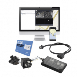 KIT de Localizador 4G LTE, SIM SIM30M2M, VOUCHER POR 1 Mes, Plataforma