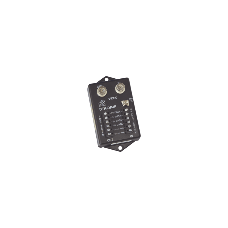 Protector para alimentación, datos y video para cámara PTZ de 12 Vcc-2