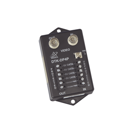 Protector para alimentación, datos y video para cámara PTZ de 12 Vcc-2