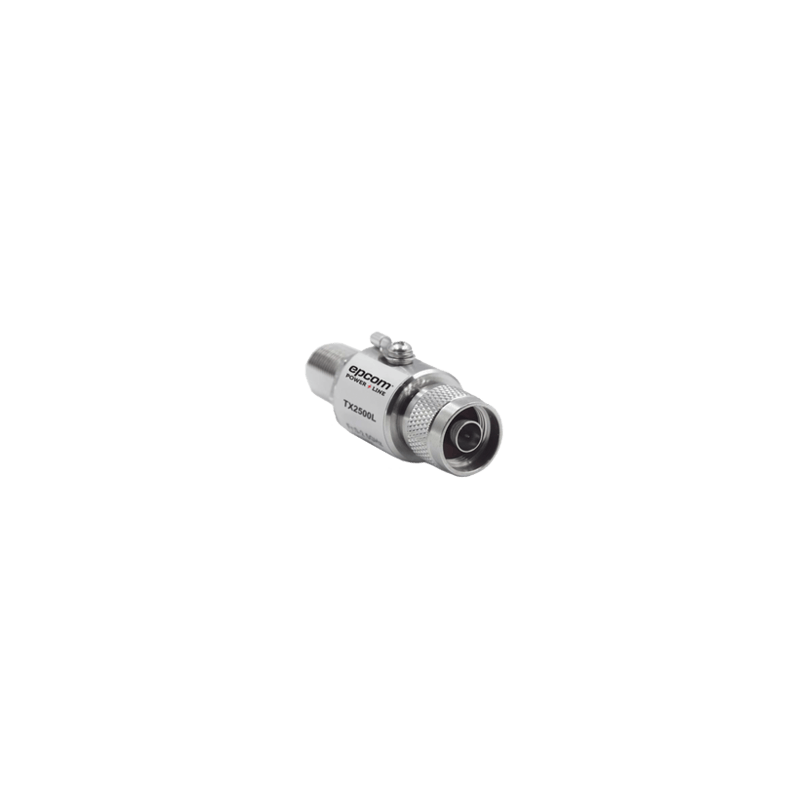 Protector de Línea Coaxial, tipo tubo de gas y paso de C.D., para 0-2.