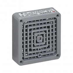 Bocina Vibratone 350 con placa de ajuste, listado UL y cUL, 120 Vca, c