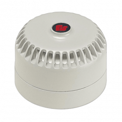 Sirena StreamLine, perfil bajo, compatible con CE, 9-28Vcc, gris
