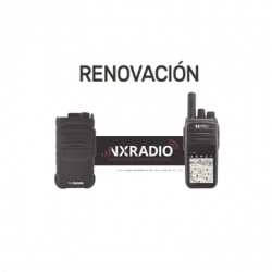 Renovacion de Servicio Anual NXRadio para Terminales Android TE320, RG