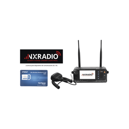 KIT Radio PoC  licencia NXRADIOTERMINAL, Incluye Radio PoC Móvil 4G LT