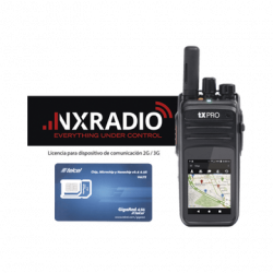 Kit Radio TXR59A4G Incluye Licencia Anual NXRADIOTERMINAL
