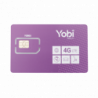 SIM Yobi para dispositivos móviles 3G/4G con recarga de 10GB cada mes