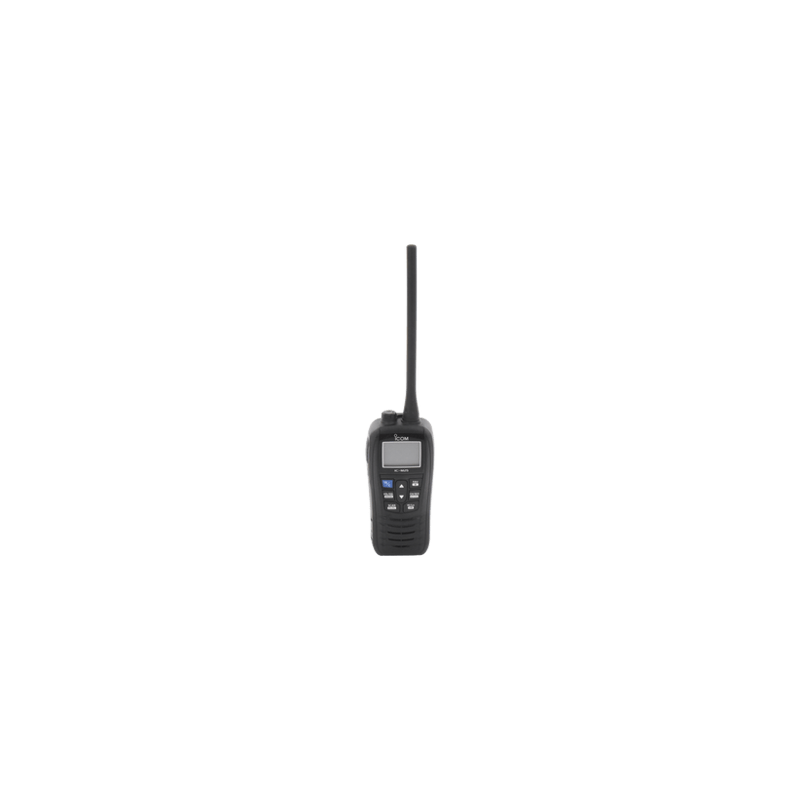 Radio portátil marino color negro, 5 W de potencia RF, 0.5 W de salida