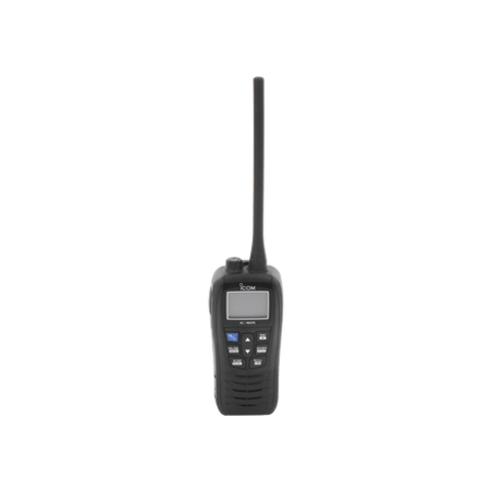 Radio portátil marino color negro, 5 W de potencia RF, 0.5 W de salida