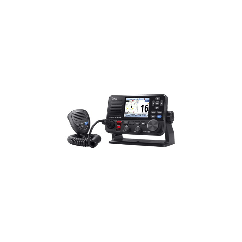 Radio móvil marino VHF clase D, con pantalla a color de 3.5