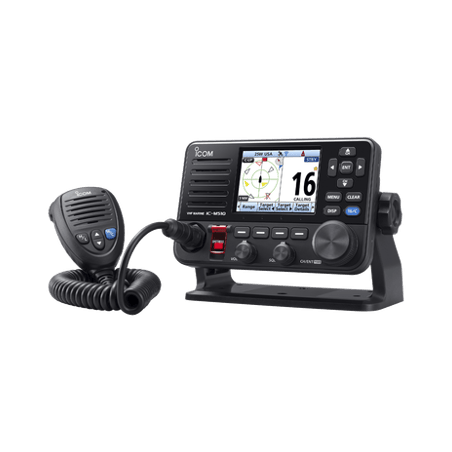Radio móvil marino VHF clase D, con pantalla a color de 3.5