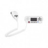 Radio Móvil Marino ICOM, color blanco, clase D DSC. Tx: 156.025 - 157.